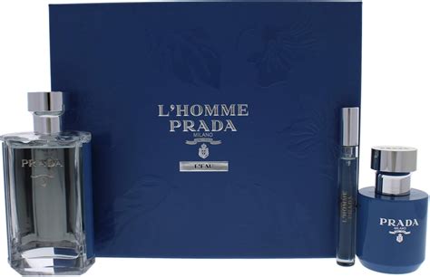 prada perfume gift set for him|prada l'homme gift set.